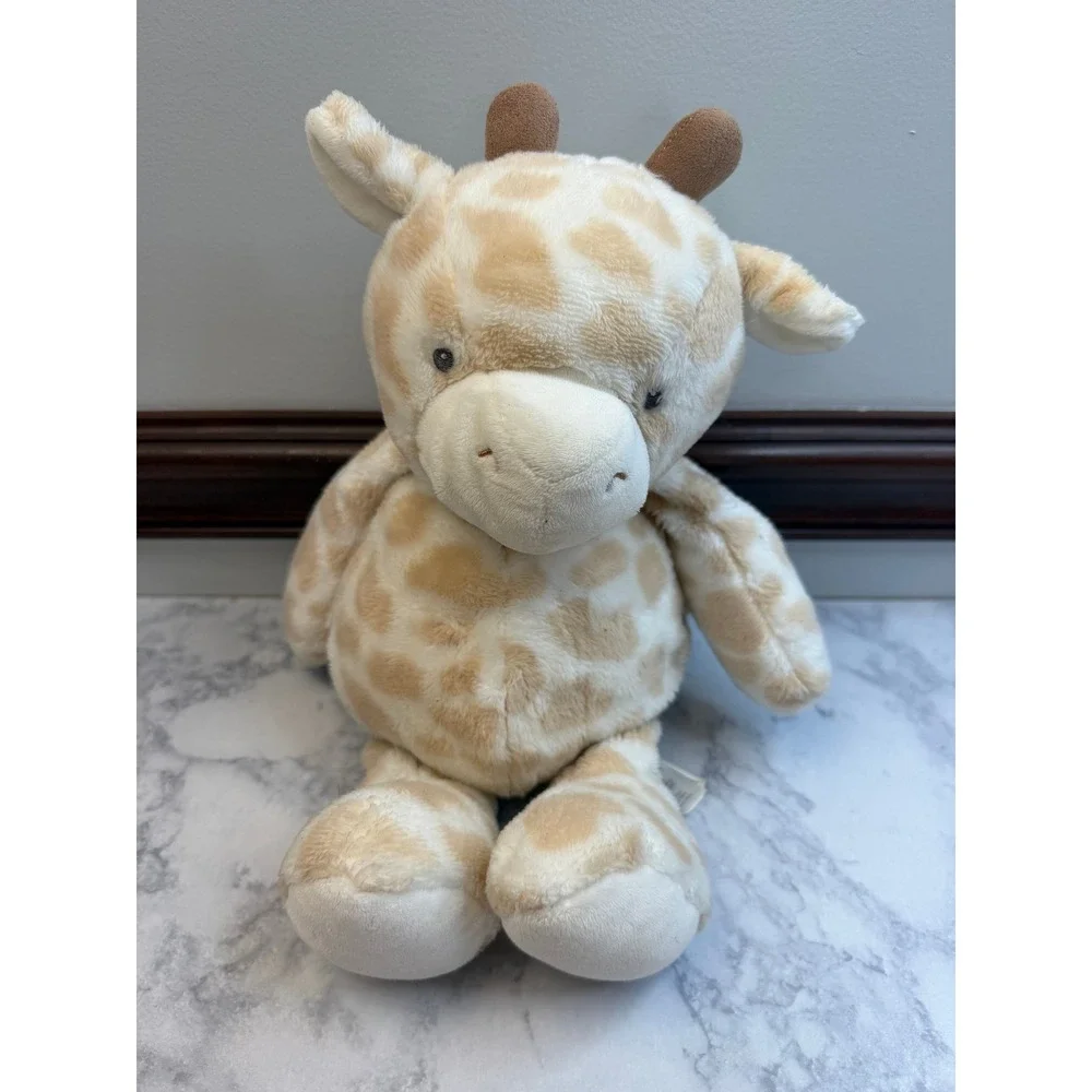 Carters Giraffe Plush Stuffed Animal Tan Cream Spotted Kids Preferred 11 inch
